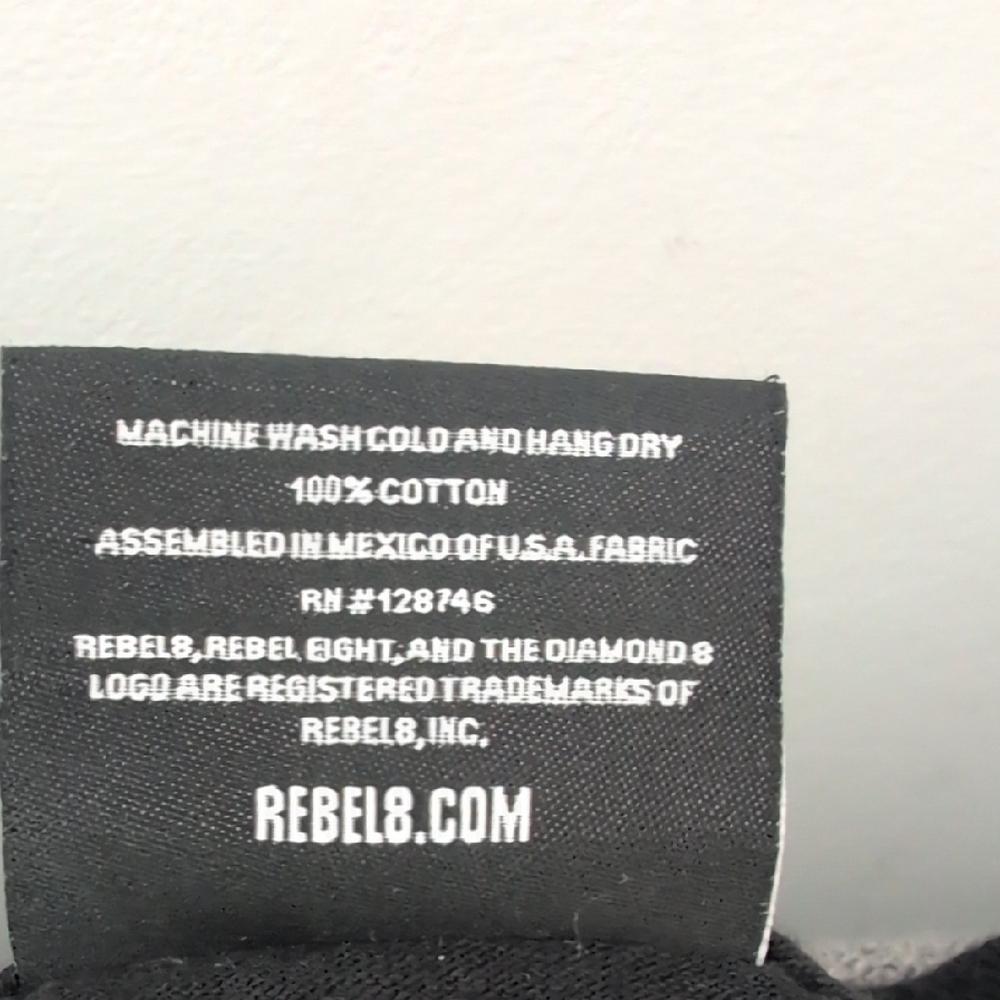 Rebel 8 Men's Tee - Picture 3 of 6